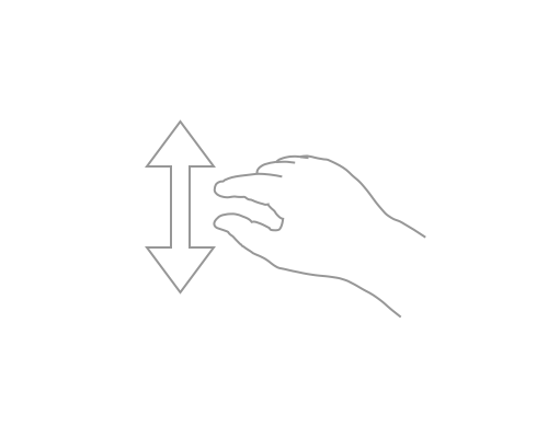 Vertical Pinch to Zoom