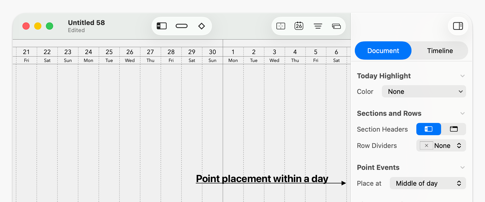 Point Event Position